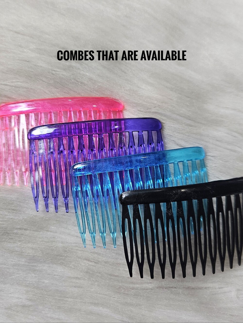 Gemstone Hair Comb - Picture 4 of 4